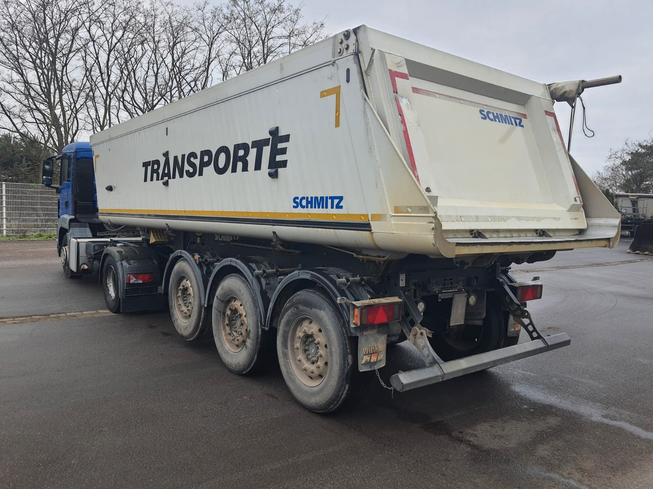 Schmitz Cargobull SKI 24 SL 7.2 Alumulde Kasten - 덤프 세미 트레일러 : 사진 2 Schmitz Cargobull SKI 24 SL 7.2 Alumulde Kasten - 덤프 세미 트레일러 : 사진 2