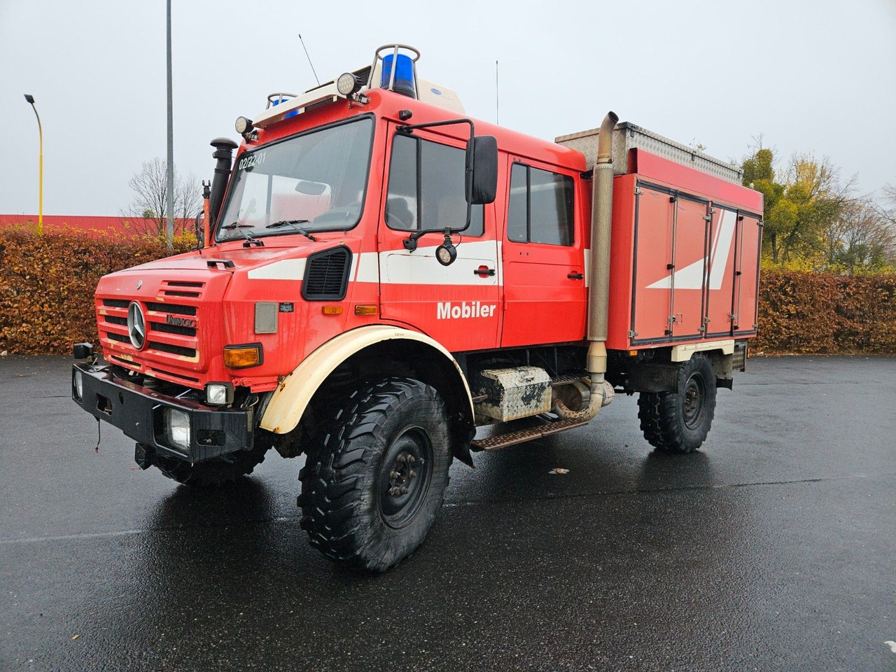 Unimog U4000 4x4 DOKA Tanklöschfahrzeug Feuerwehr - 유조트럭 : 사진 2 Unimog U4000 4x4 DOKA Tanklöschfahrzeug Feuerwehr - 유조트럭 : 사진 2