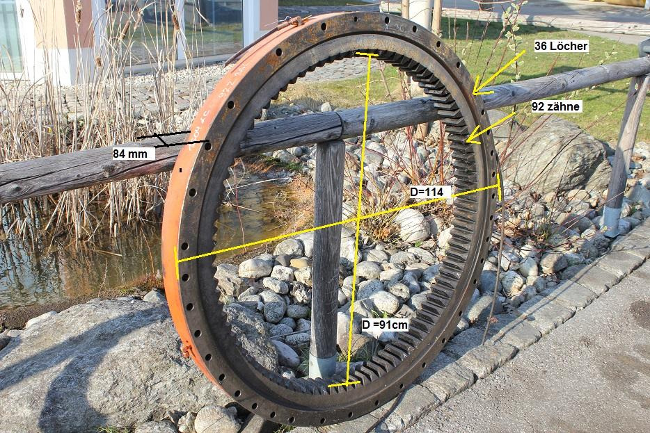 Atlas 1604 LC - 선회 링 건설기계 용 : 사진 1 Atlas 1604 LC - 선회 링 건설기계 용 : 사진 1