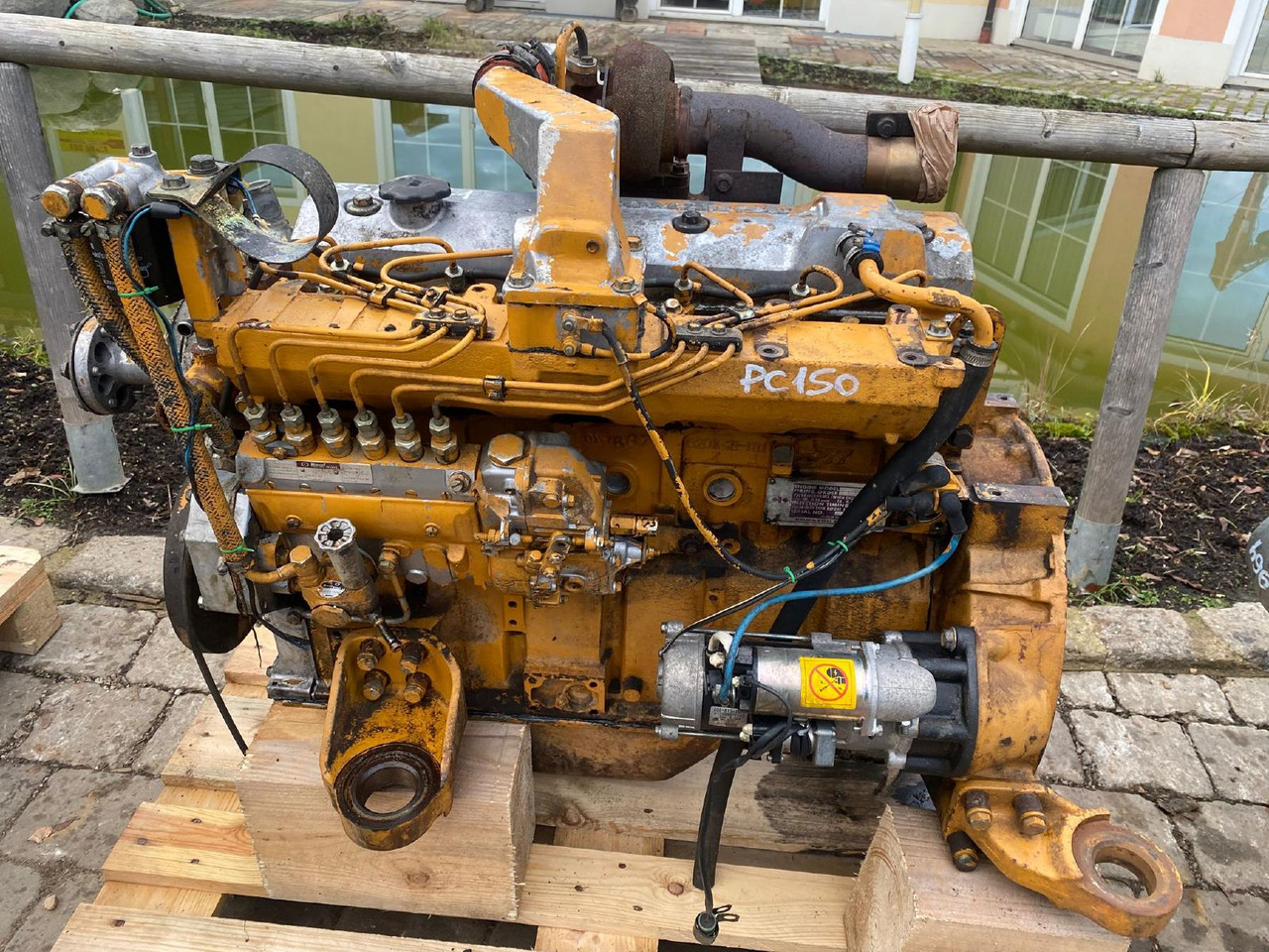 Komatsu S6D95L-1 aus PC 150 - 엔진 건설기계 용 : 사진 1 Komatsu S6D95L-1 aus PC 150 - 엔진 건설기계 용 : 사진 1