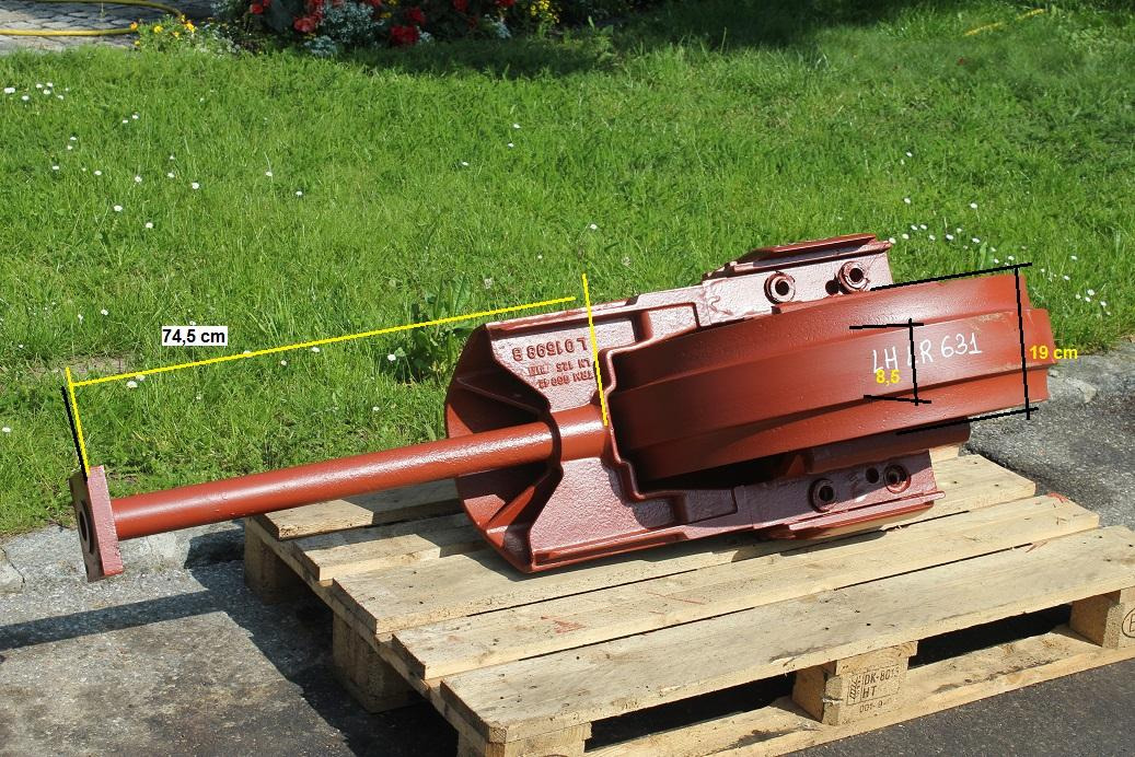 Liebherr LR 631 - 언더캐리지 부품 건설기계 용 : 사진 5 Liebherr LR 631 - 언더캐리지 부품 건설기계 용 : 사진 5