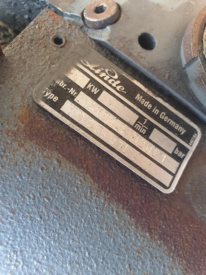 Liebherr Linde BPV 70 aus PR 722 - 유압 펌프 건설기계 용 : 사진 5 Liebherr Linde BPV 70 aus PR 722 - 유압 펌프 건설기계 용 : 사진 5