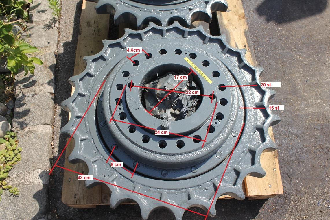 Liebherr R 912 LIT, Transmittal - 파이널 드라이브 건설기계 용 : 사진 4 Liebherr R 912 LIT, Transmittal - 파이널 드라이브 건설기계 용 : 사진 4