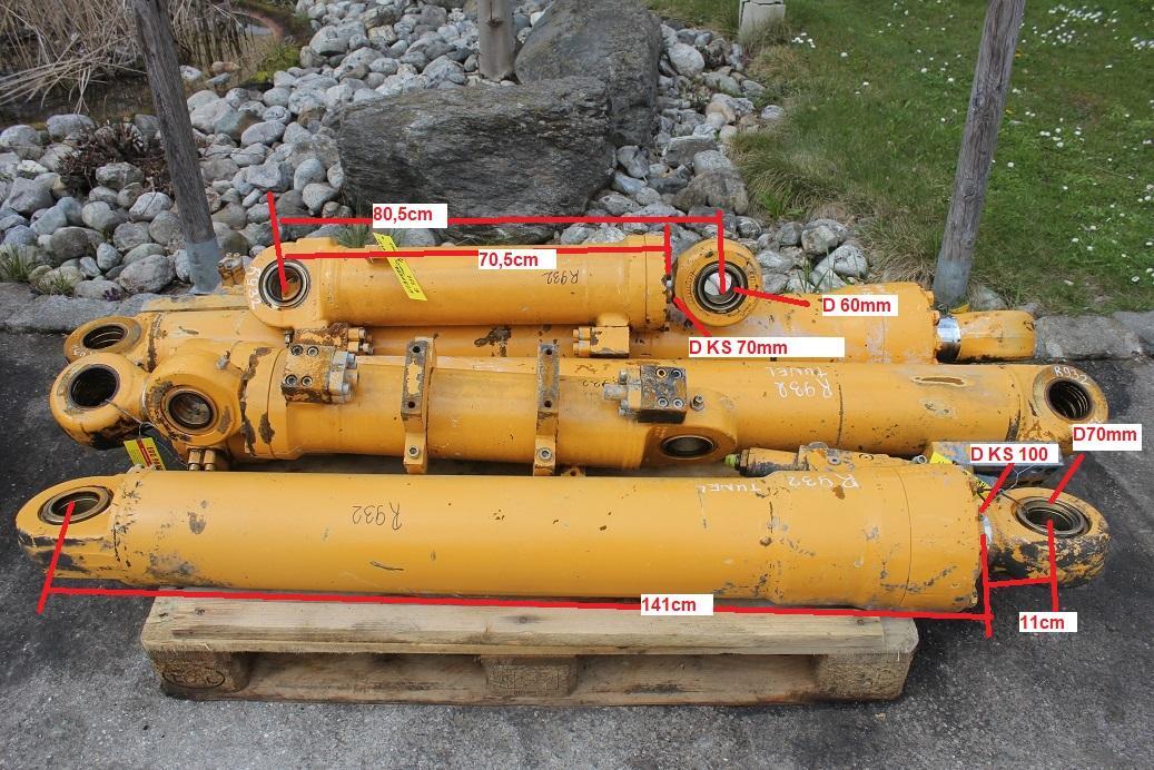 Liebherr R 932 LIT Tunnel - 유압 실린더 건설기계 용 : 사진 1 Liebherr R 932 LIT Tunnel - 유압 실린더 건설기계 용 : 사진 1