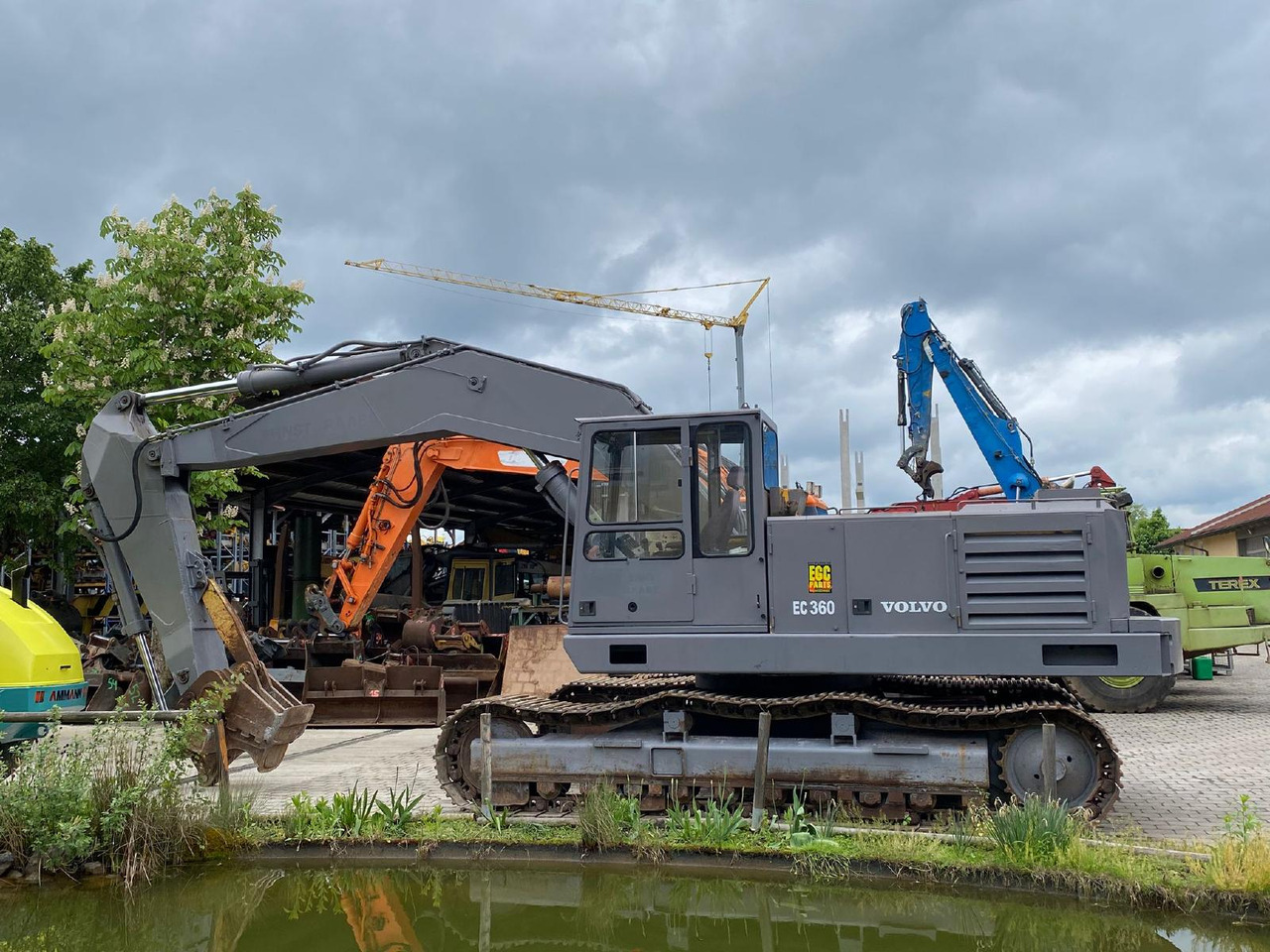 Volvo-Akermann EC 300 - 크롤러 굴삭기 : 사진 4 Volvo-Akermann EC 300 - 크롤러 굴삭기 : 사진 4