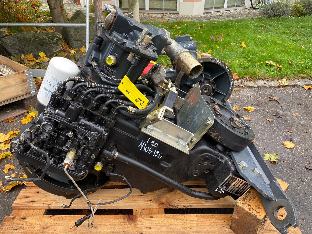 ZF 4 WG 120 aus O&K L 20 - 기어박스 건설기계 용 : 사진 1 ZF 4 WG 120 aus O&K L 20 - 기어박스 건설기계 용 : 사진 1
