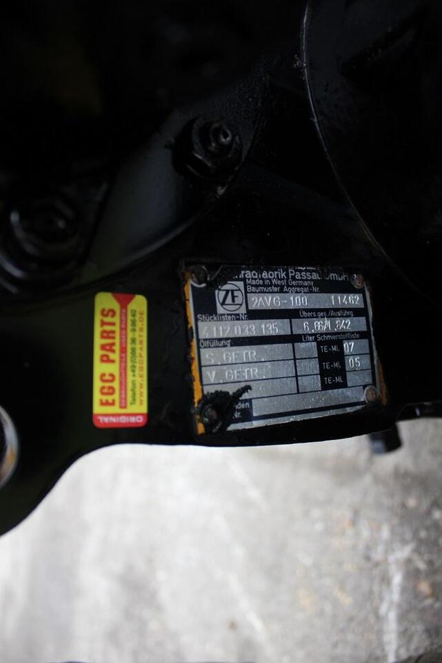 ZF APL B 355/ aus Furukawa W625 - 차축 및 부품 건설기계 용 : 사진 4 ZF APL B 355/ aus Furukawa W625 - 차축 및 부품 건설기계 용 : 사진 4