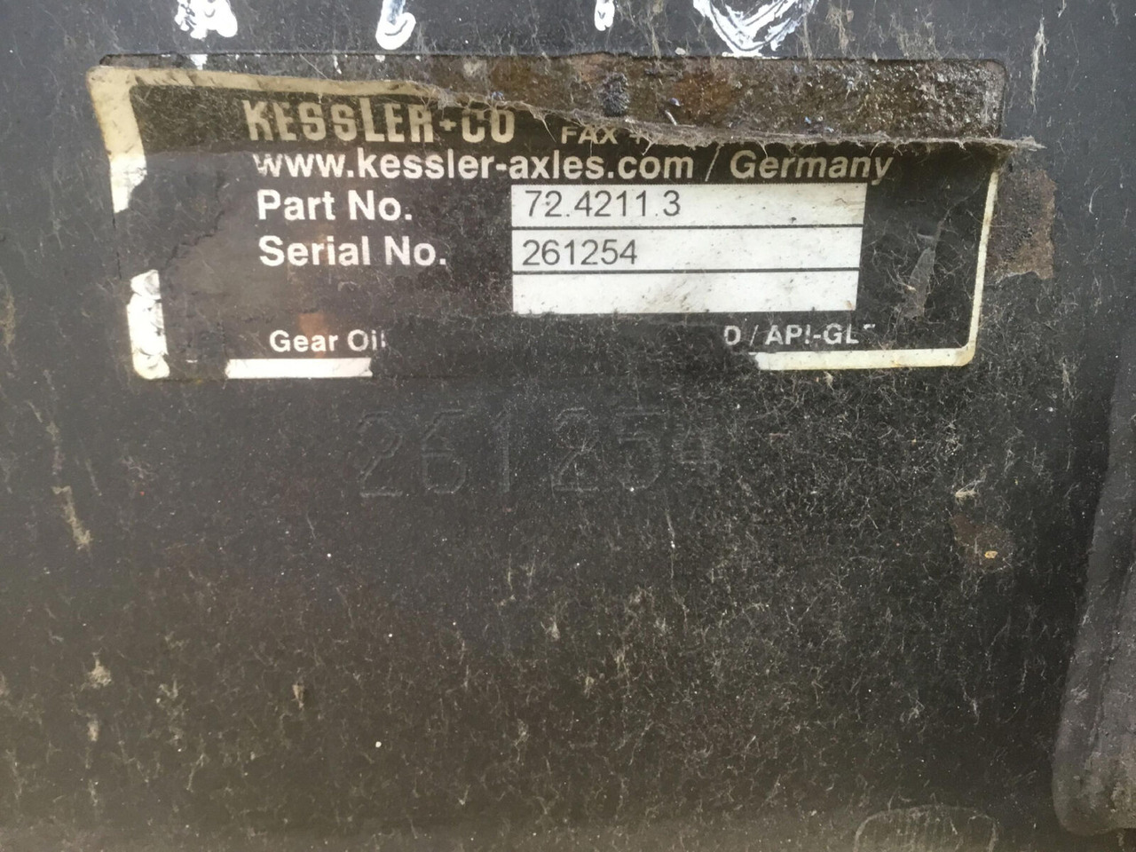 Demag AC 35 axle 2 - 차축 및 부품 모바일 크레인 용 : 사진 5 Demag AC 35 axle 2 - 차축 및 부품 모바일 크레인 용 : 사진 5