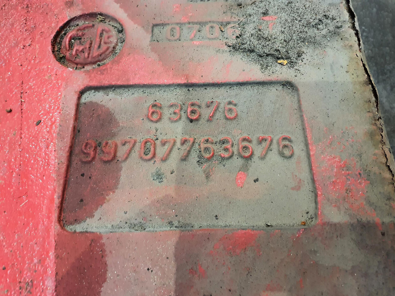 FAUN ATF 60-4 counterweight 2 ton - 카운터 웨이트 모바일 크레인 용 : 사진 5 FAUN ATF 60-4 counterweight 2 ton - 카운터 웨이트 모바일 크레인 용 : 사진 5