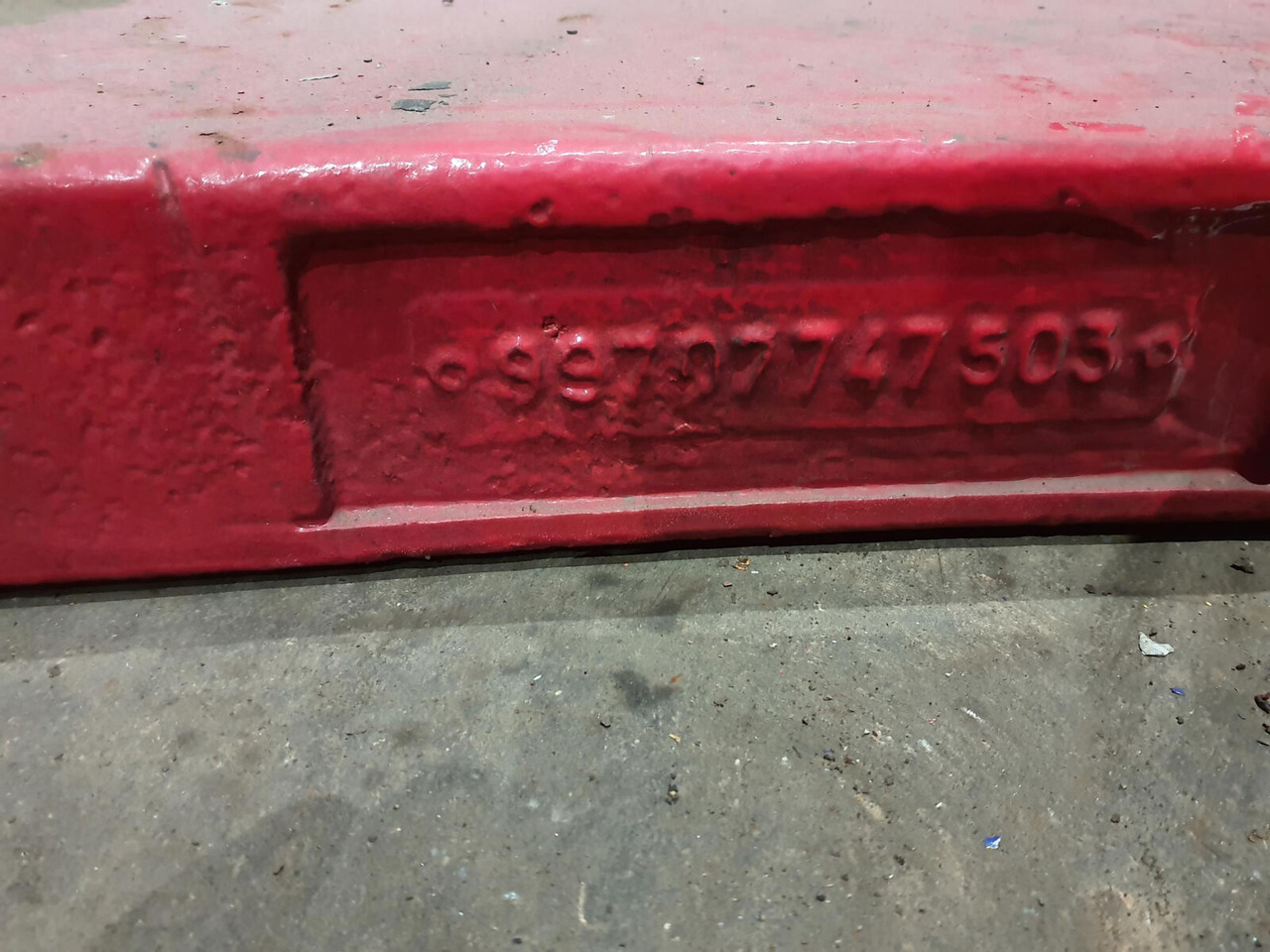 FAUN AUN HK 60 Counterweight 1,1 ton - 카운터 웨이트 모바일 크레인 용 : 사진 5 FAUN AUN HK 60 Counterweight 1,1 ton - 카운터 웨이트 모바일 크레인 용 : 사진 5