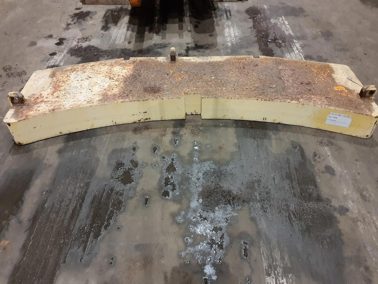 FAUN RTF 50-4 counterweight 2,5 ton - 카운터 웨이트 모바일 크레인 용 : 사진 3 FAUN RTF 50-4 counterweight 2,5 ton - 카운터 웨이트 모바일 크레인 용 : 사진 3