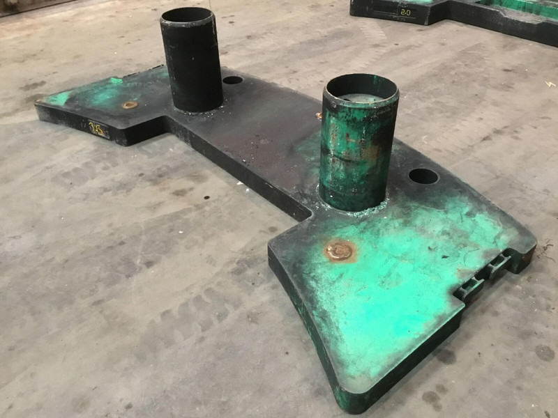 Faun ATF 60-3 counterweight base plate 1,6 ton - 카운터 웨이트 건설기계 용 : 사진 4 Faun ATF 60-3 counterweight base plate 1,6 ton - 카운터 웨이트 건설기계 용 : 사진 4