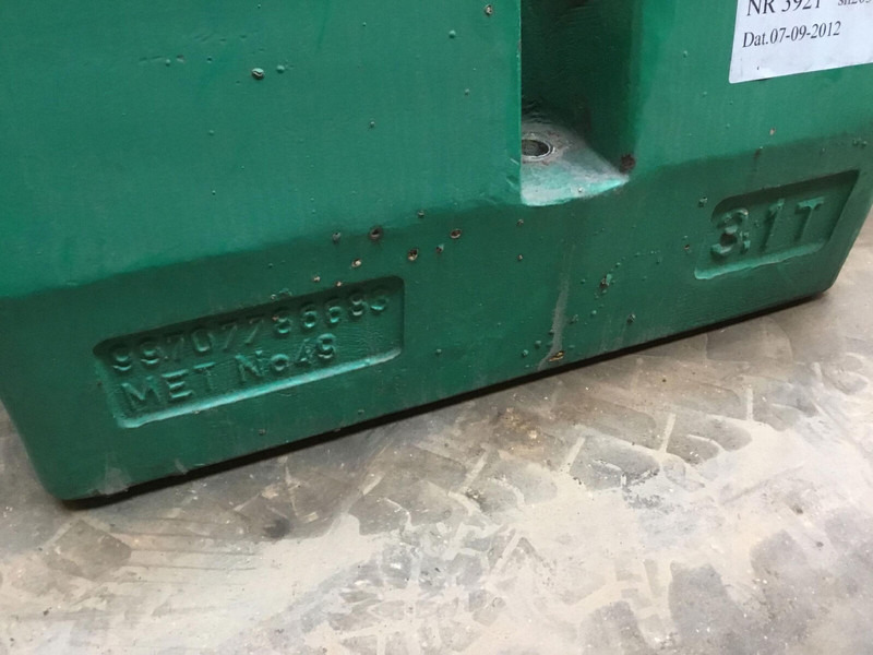 Faun ATF 65-G4 counterweight 3,1 ton - 카운터 웨이트 건설기계 용 : 사진 5 Faun ATF 65-G4 counterweight 3,1 ton - 카운터 웨이트 건설기계 용 : 사진 5
