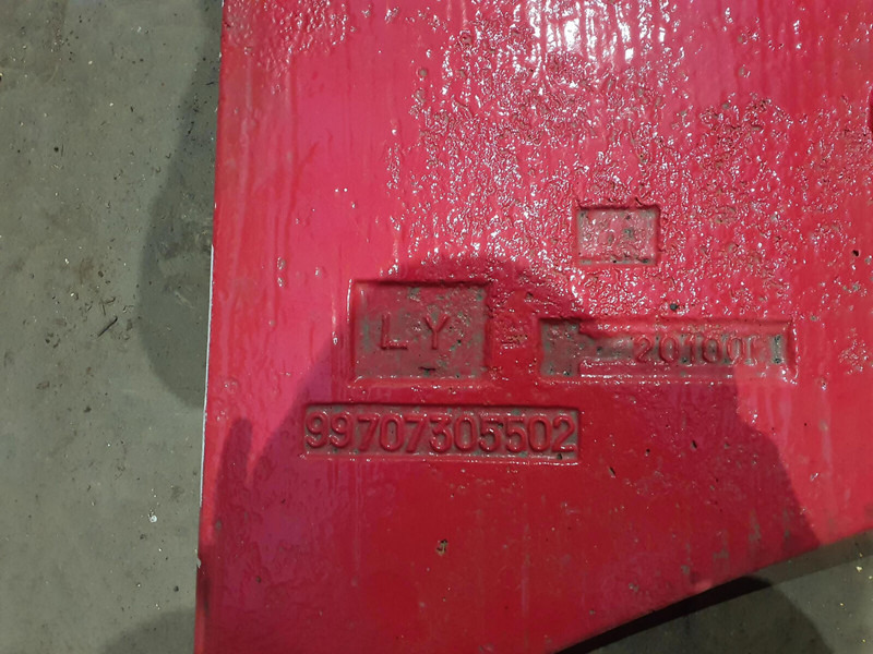 Faun AUN HK 60 counterweight 2 ton - 카운터 웨이트 건설기계 용 : 사진 5 Faun AUN HK 60 counterweight 2 ton - 카운터 웨이트 건설기계 용 : 사진 5