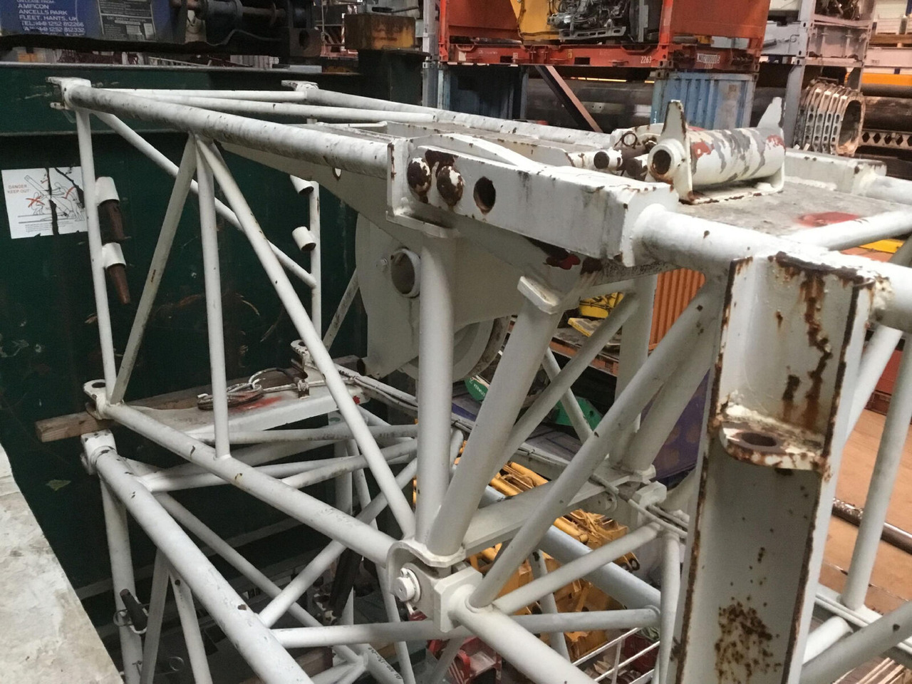 Krupp KMK 4080 folding jib - 크레인 붐 모바일 크레인 용 : 사진 5 Krupp KMK 4080 folding jib - 크레인 붐 모바일 크레인 용 : 사진 5