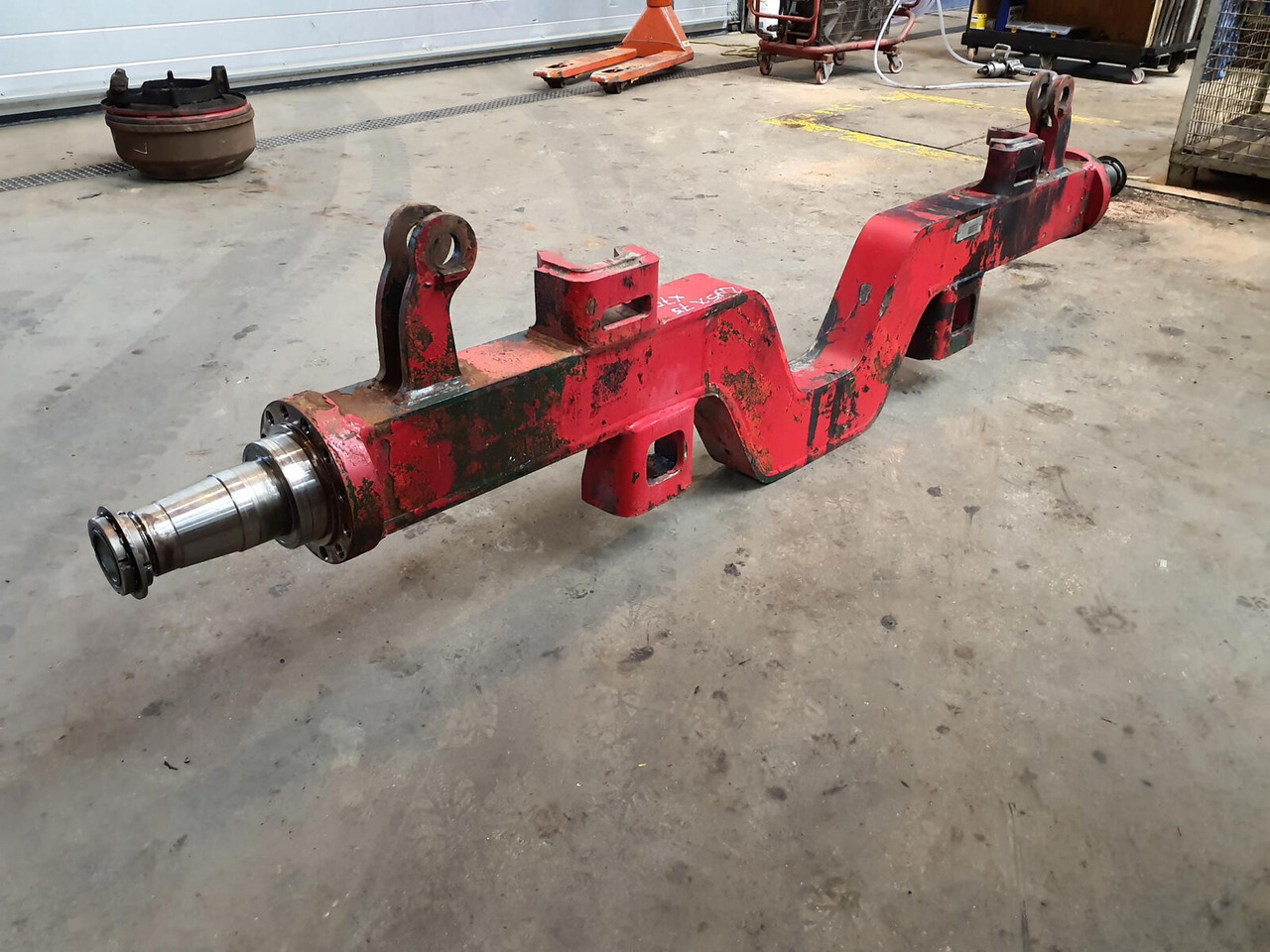 Krupp KMK 5100 axle 3 housing - 차축 및 부품 모바일 크레인 용 : 사진 3 Krupp KMK 5100 axle 3 housing - 차축 및 부품 모바일 크레인 용 : 사진 3