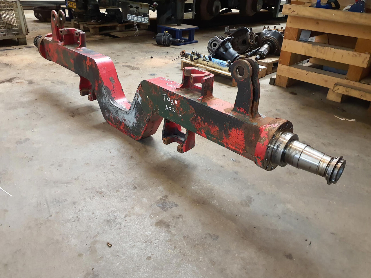 Krupp KMK 5100 axle 3 housing - 차축 및 부품 모바일 크레인 용 : 사진 4 Krupp KMK 5100 axle 3 housing - 차축 및 부품 모바일 크레인 용 : 사진 4