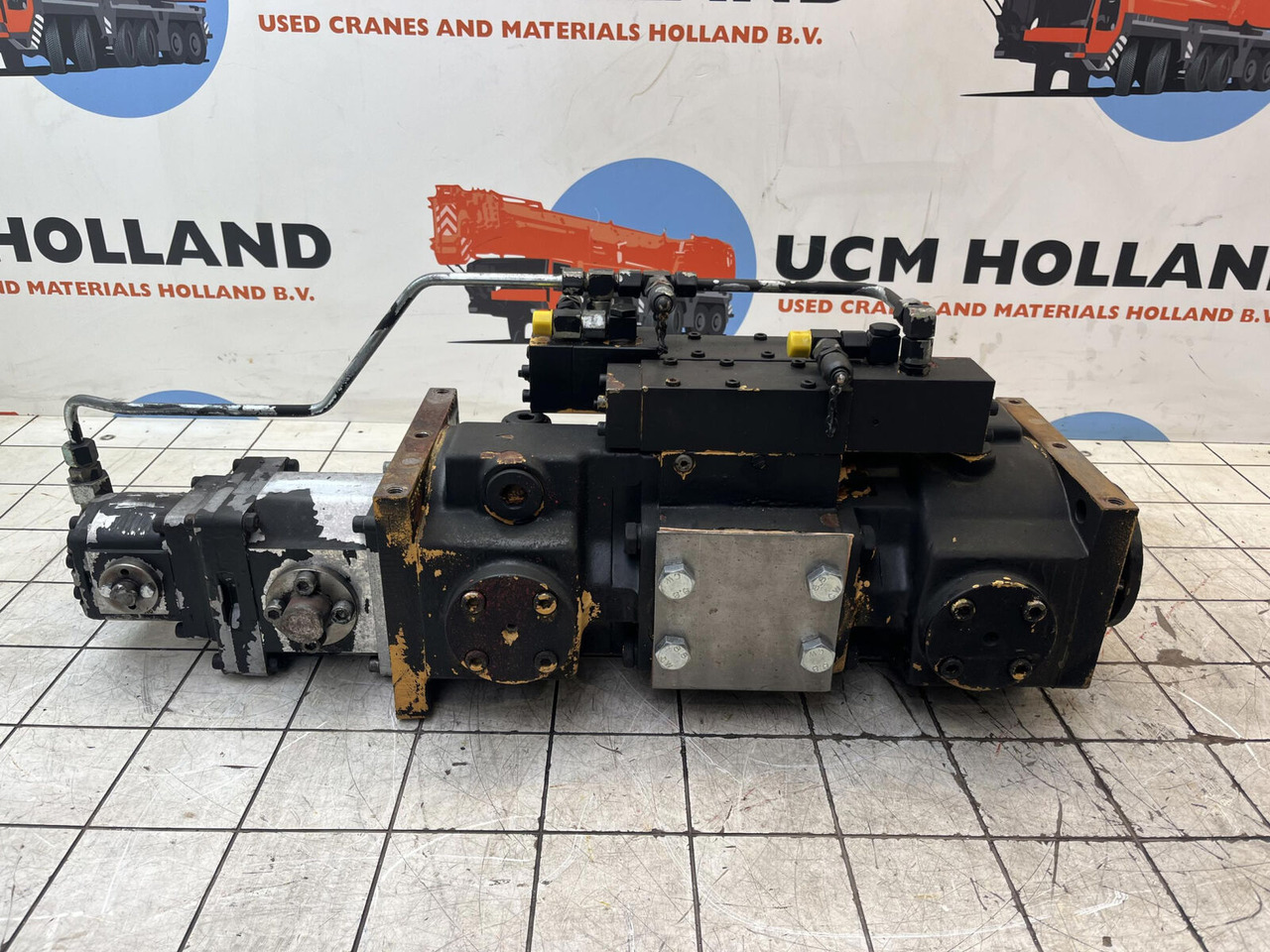 Liebherr LTM 1050 TWO-STAGE PUMP LPV 64 64+64cm³/U - 유압 펌프 크레인 용 : 사진 3 Liebherr LTM 1050 TWO-STAGE PUMP LPV 64 64+64cm³/U - 유압 펌프 크레인 용 : 사진 3