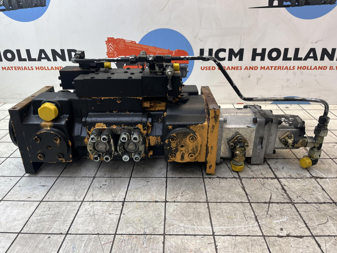 Liebherr LTM 1050 TWO-STAGE PUMP LPV 64 64+64cm³/U - 유압 펌프 크레인 용 : 사진 1 Liebherr LTM 1050 TWO-STAGE PUMP LPV 64 64+64cm³/U - 유압 펌프 크레인 용 : 사진 1