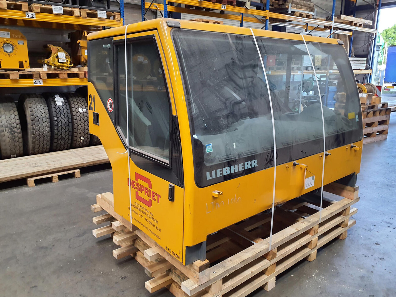 Liebherr LTM 1060-2 lower cabin - 운전실 모바일 크레인 용 : 사진 3 Liebherr LTM 1060-2 lower cabin - 운전실 모바일 크레인 용 : 사진 3