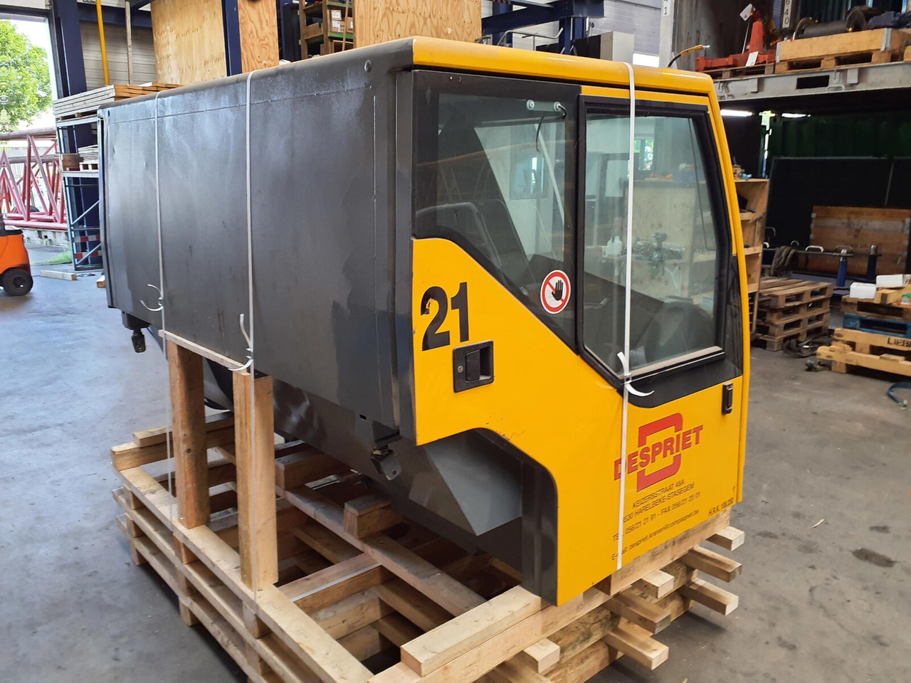 Liebherr LTM 1060-2 lower cabin - 운전실 모바일 크레인 용 : 사진 4 Liebherr LTM 1060-2 lower cabin - 운전실 모바일 크레인 용 : 사진 4