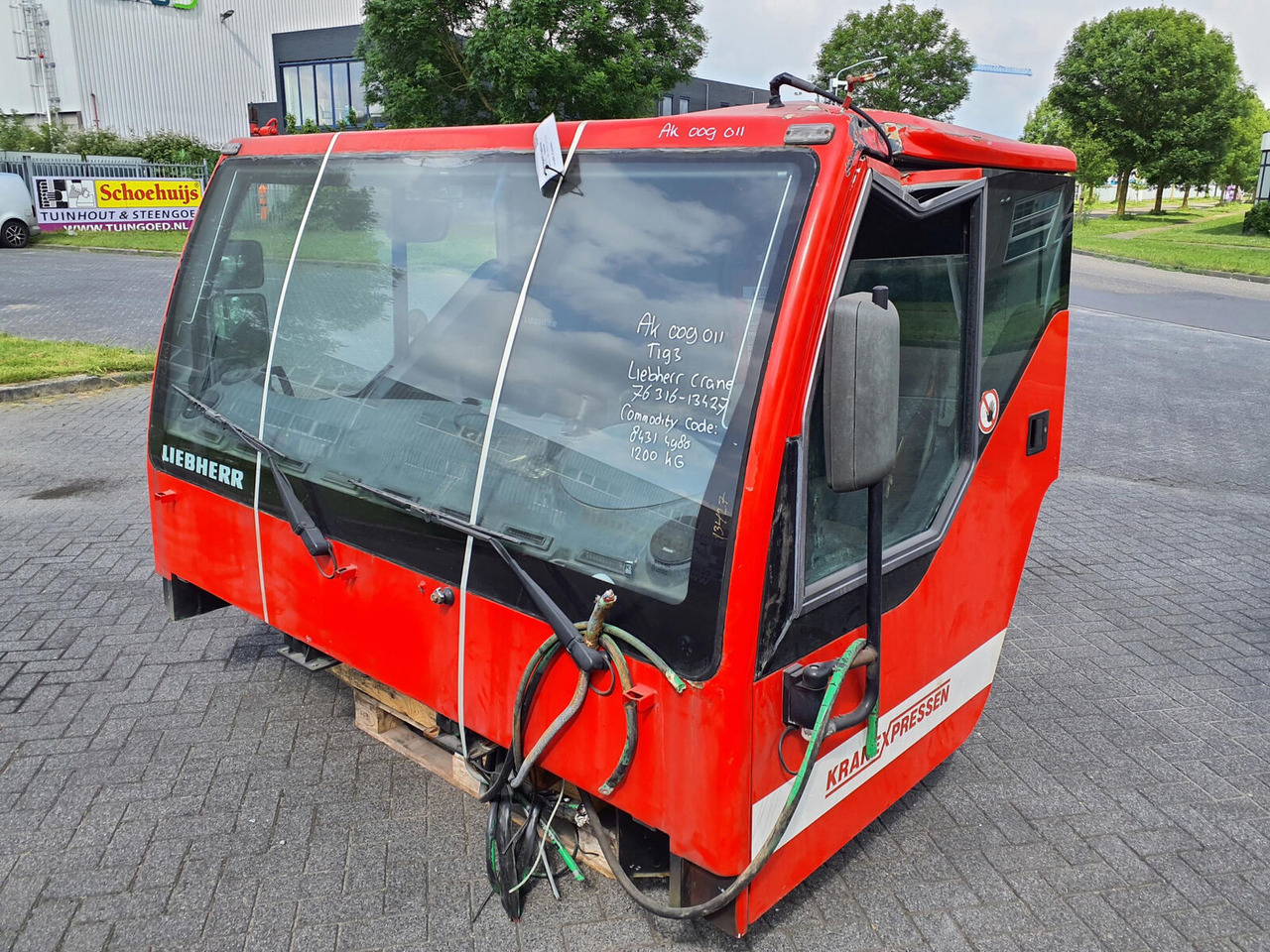 Liebherr LTM 1060-2 lower cabin - 운전실 모바일 크레인 용 : 사진 1 Liebherr LTM 1060-2 lower cabin - 운전실 모바일 크레인 용 : 사진 1