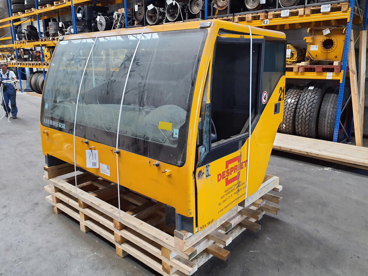 Liebherr LTM 1060-2 lower cabin - 운전실 모바일 크레인 용 : 사진 1 Liebherr LTM 1060-2 lower cabin - 운전실 모바일 크레인 용 : 사진 1