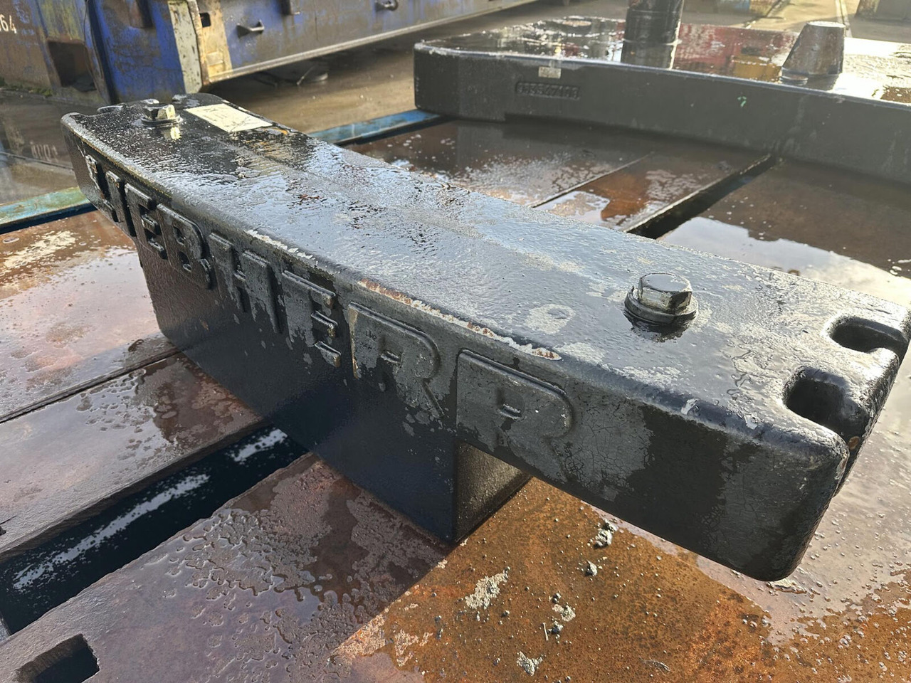 Liebherr LTM 1100-5.2 Counterweight 0,93 ton - 카운터 웨이트 모바일 크레인 용 : 사진 2 Liebherr LTM 1100-5.2 Counterweight 0,93 ton - 카운터 웨이트 모바일 크레인 용 : 사진 2