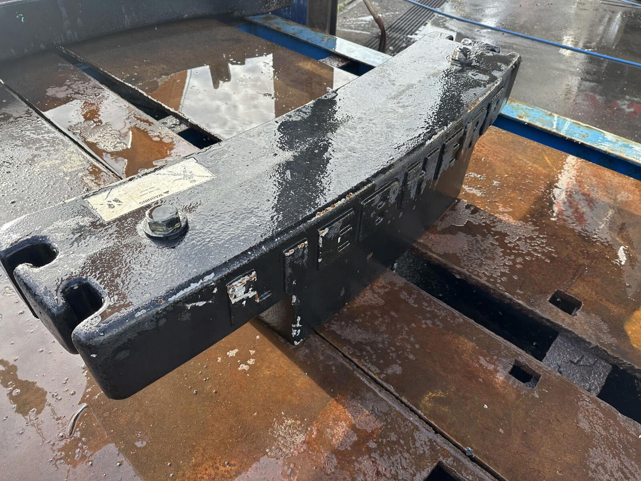 Liebherr LTM 1100-5.2 Counterweight 0,93 ton - 카운터 웨이트 모바일 크레인 용 : 사진 4 Liebherr LTM 1100-5.2 Counterweight 0,93 ton - 카운터 웨이트 모바일 크레인 용 : 사진 4