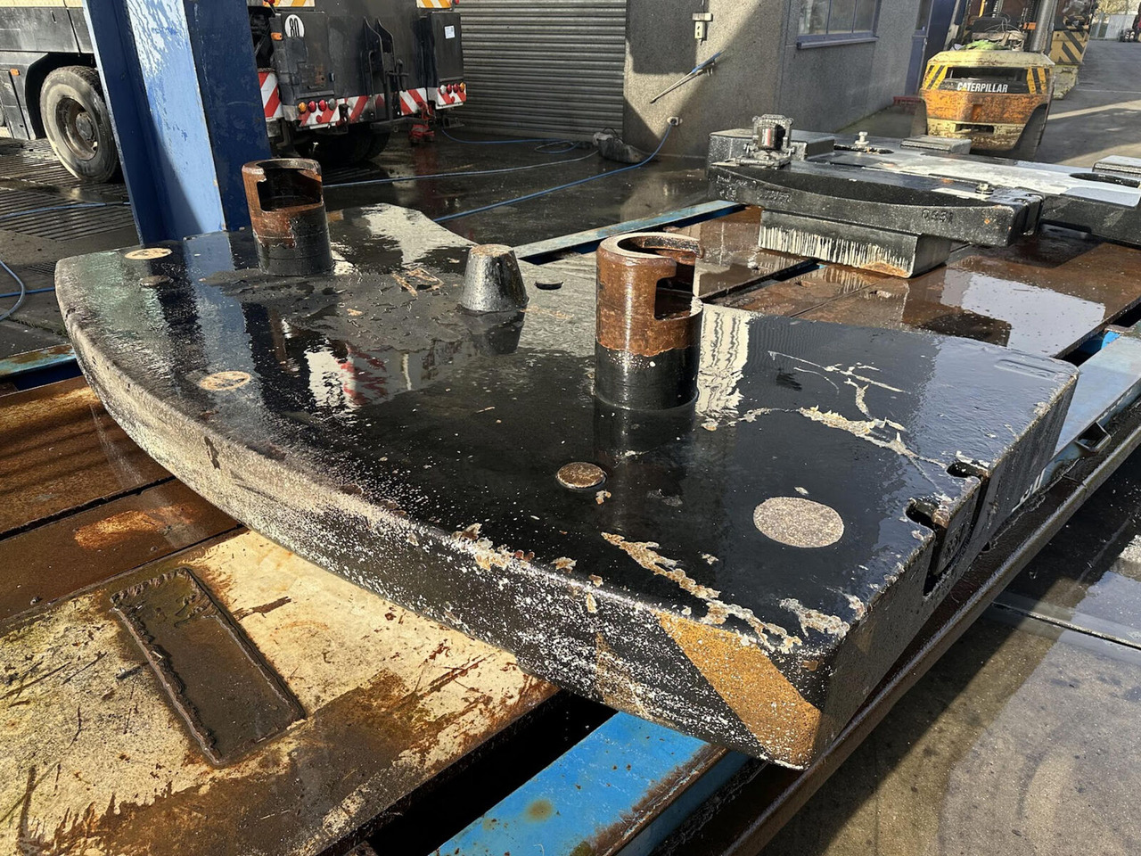 Liebherr LTM 1100-5.2 Counterweight 6,5 ton - 카운터 웨이트 모바일 크레인 용 : 사진 1 Liebherr LTM 1100-5.2 Counterweight 6,5 ton - 카운터 웨이트 모바일 크레인 용 : 사진 1