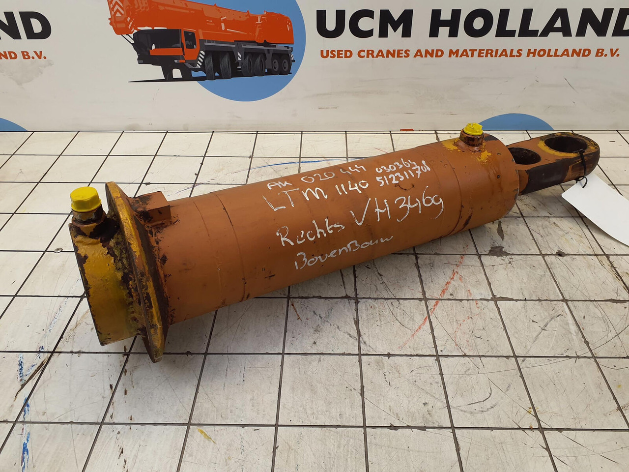 Liebherr LTM 1140 counterweight hydro cylinder - 유압 실린더 모바일 크레인 용 : 사진 3 Liebherr LTM 1140 counterweight hydro cylinder - 유압 실린더 모바일 크레인 용 : 사진 3