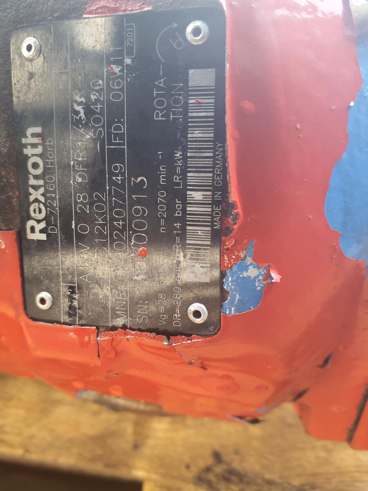 Rexroth Rexroth pump A1OV 0 28 DFR1/31R - 유압 펌프 모바일 크레인 용 : 사진 4 Rexroth Rexroth pump A1OV 0 28 DFR1/31R - 유압 펌프 모바일 크레인 용 : 사진 4