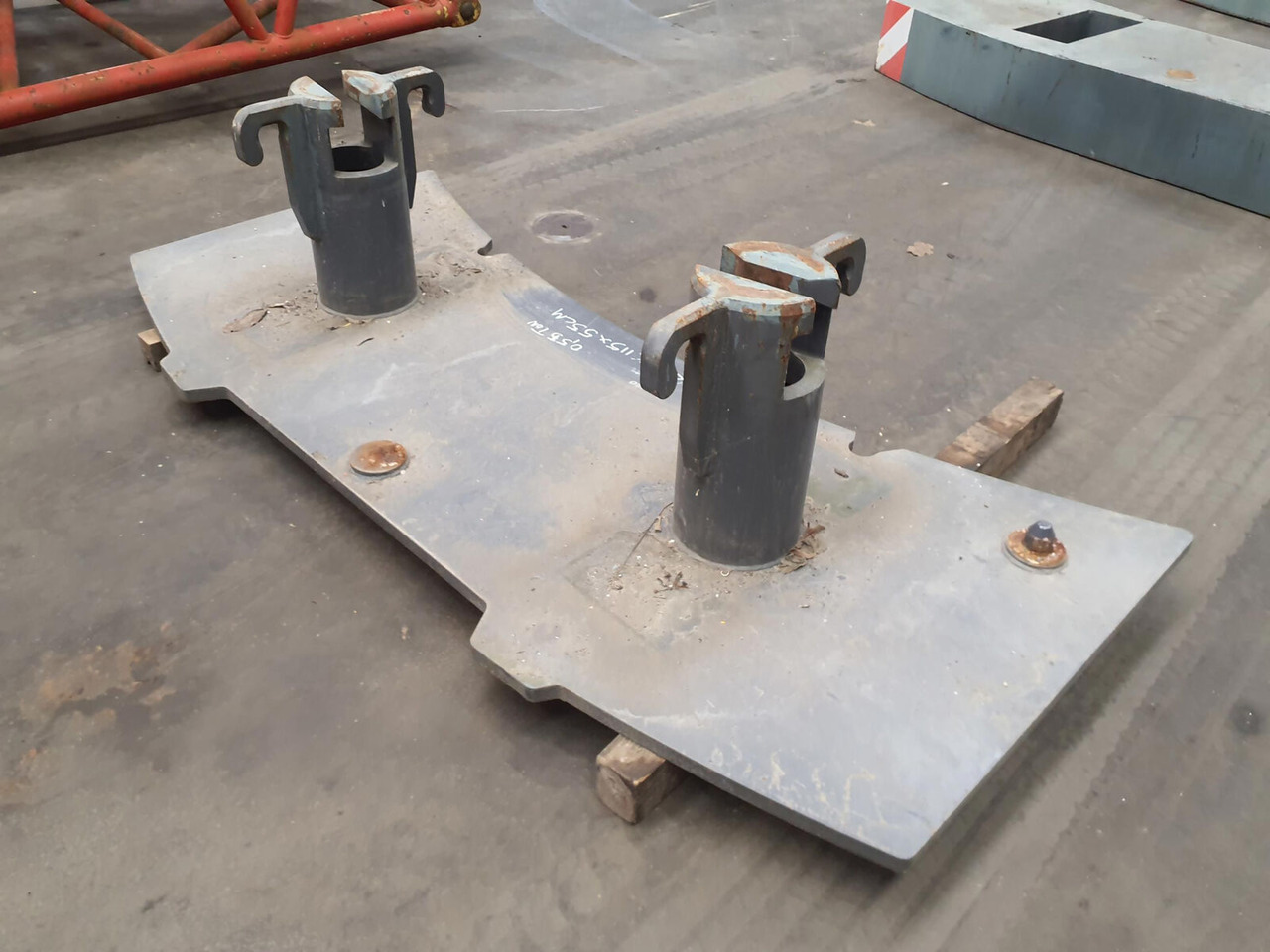 Terex Terex Demag Challenger 4200 counterweight 0.55 Ton - 카운터 웨이트 모바일 크레인 용 : 사진 4 Terex Terex Demag Challenger 4200 counterweight 0.55 Ton - 카운터 웨이트 모바일 크레인 용 : 사진 4