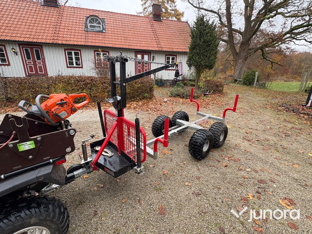 ATV timmervagn - Honda LT-13 - 임업용 트레일러 : 사진 4 ATV timmervagn - Honda LT-13 - 임업용 트레일러 : 사진 4