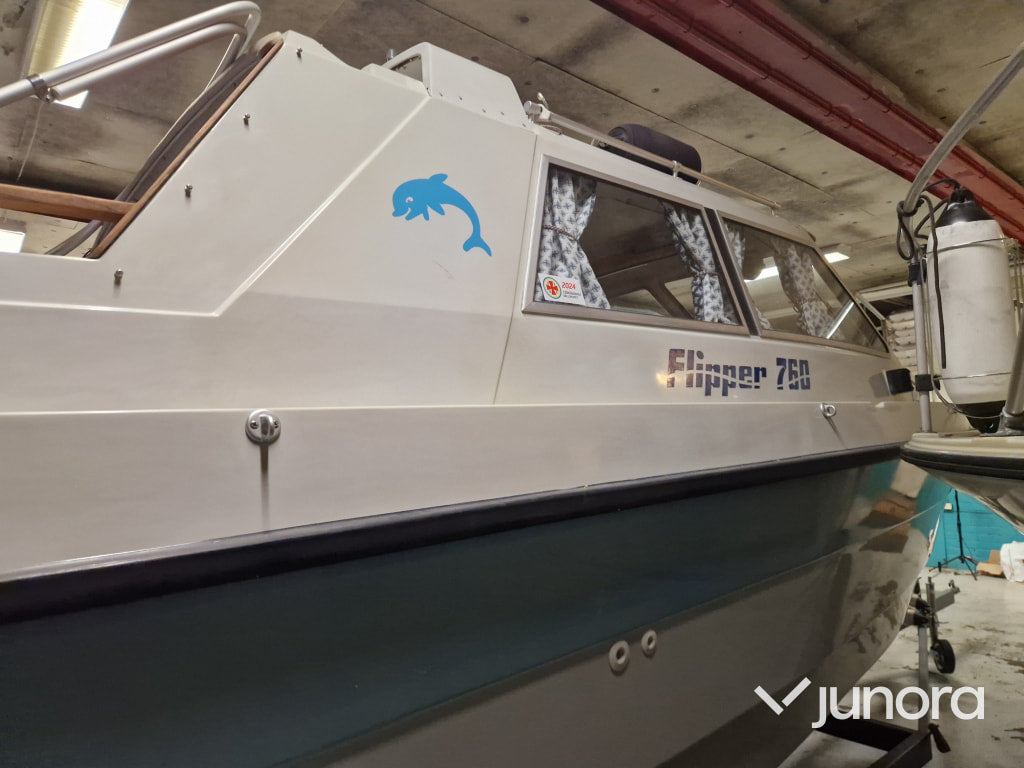 Båt + Trailer - Flipper, 760 - 기타 기계 : 사진 2 Båt + Trailer - Flipper, 760 - 기타 기계 : 사진 2