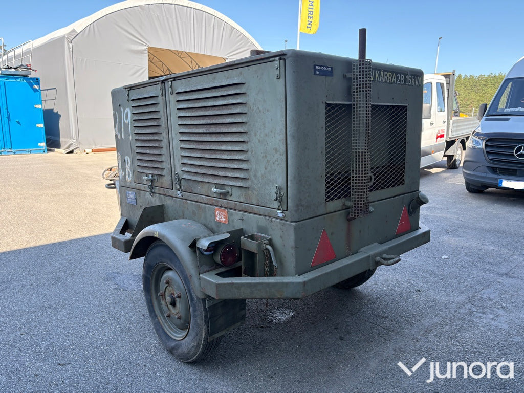 Elverk / Elkärra - Kalmar Mekaniska, 2B 15kVA - 발전기 세트 : 사진 5 Elverk / Elkärra - Kalmar Mekaniska, 2B 15kVA - 발전기 세트 : 사진 5