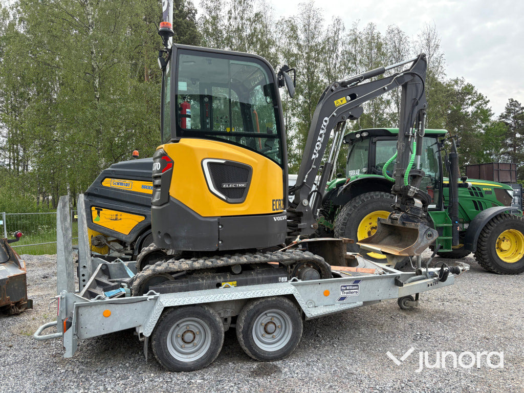 Grävmaskin Volvo ECR25D Electric - 미니 굴삭기 : 사진 5 Grävmaskin Volvo ECR25D Electric - 미니 굴삭기 : 사진 5