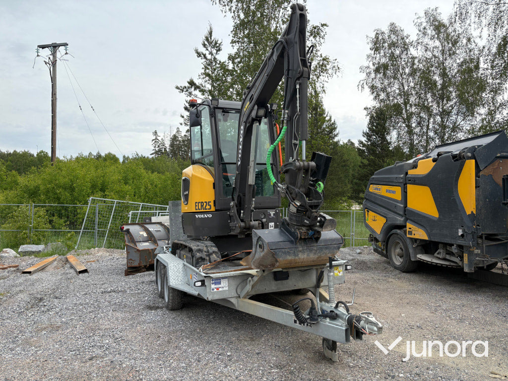 Grävmaskin Volvo ECR25D Electric - 미니 굴삭기 : 사진 1 Grävmaskin Volvo ECR25D Electric - 미니 굴삭기 : 사진 1