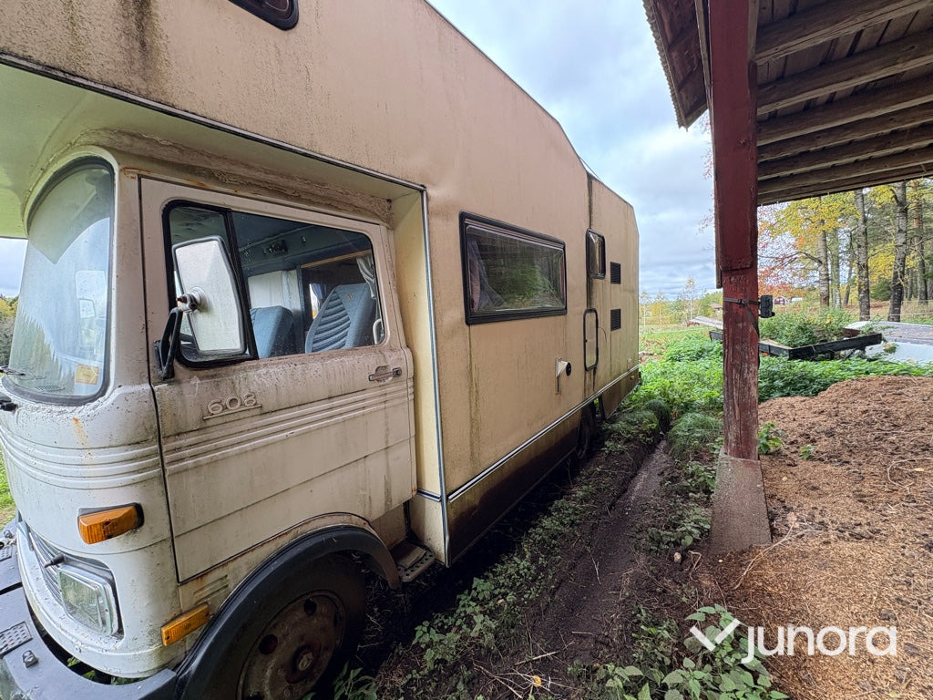 Husbil - Mercedes Benz, LP 608/32 - 캠핑 밴 : 사진 3 Husbil - Mercedes Benz, LP 608/32 - 캠핑 밴 : 사진 3