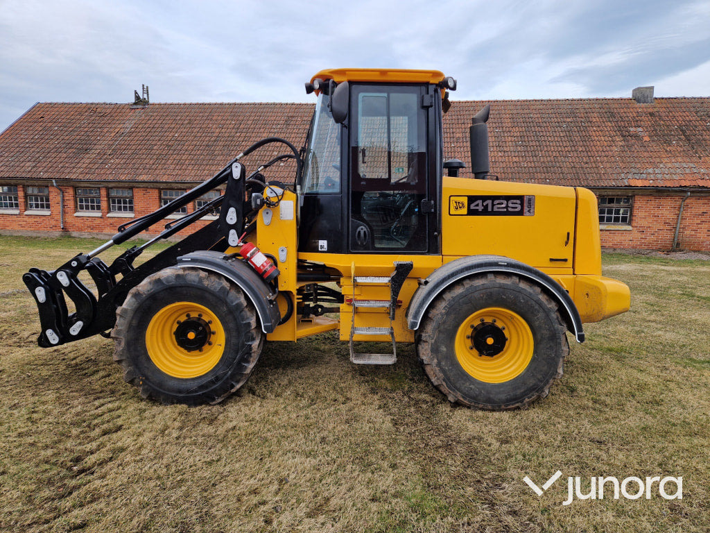 Lastmaskin JCB 412S - 휠 로더 : 사진 4 Lastmaskin JCB 412S - 휠 로더 : 사진 4