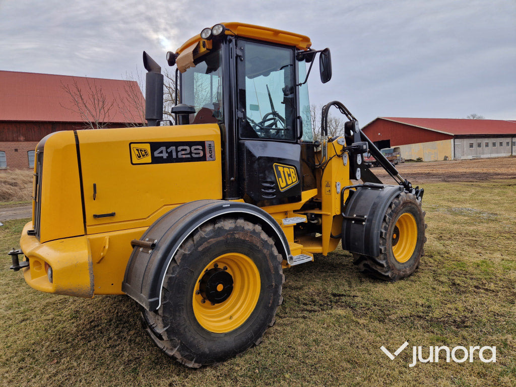Lastmaskin JCB 412S - 휠 로더 : 사진 5 Lastmaskin JCB 412S - 휠 로더 : 사진 5