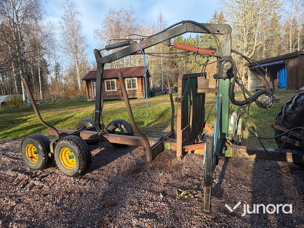 Skogsvagn - 5 * 2 meter - 임업용 트레일러 : 사진 1 Skogsvagn - 5 * 2 meter - 임업용 트레일러 : 사진 1