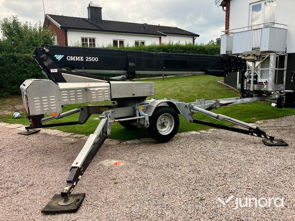 Skylift Omme 2500 från 2008 - 견인식 붐 리프트 : 사진 1 Skylift Omme 2500 från 2008 - 견인식 붐 리프트 : 사진 1