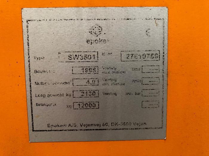 Epoke SW3501 - 모래/ 소금 살포기 : 사진 5 Epoke SW3501 - 모래/ 소금 살포기 : 사진 5