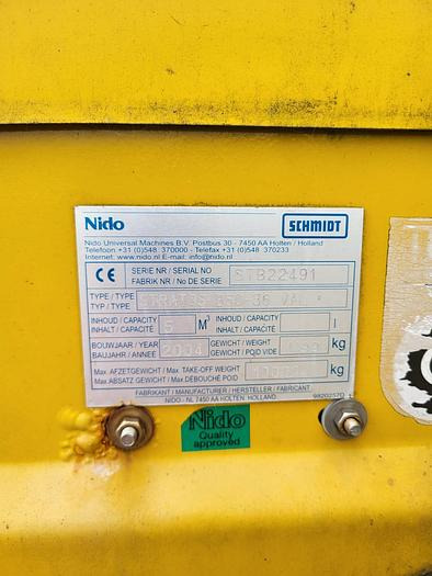 Nido Stratos B50-36 VAL - 모래/ 소금 살포기 : 사진 4 Nido Stratos B50-36 VAL - 모래/ 소금 살포기 : 사진 4