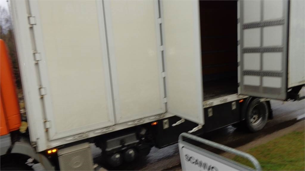 8,6 mtr alu kasse med sideåbning til lift - 플랫베드 본체 : 사진 1 8,6 mtr alu kasse med sideåbning til lift - 플랫베드 본체 : 사진 1