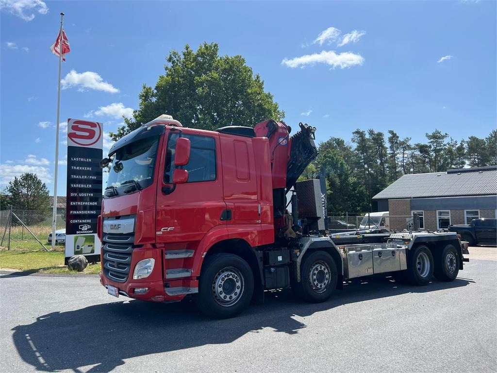 DAF CF 480 FAX 8x2*6 - 스킵 로더 트럭 : 사진 1 DAF CF 480 FAX 8x2*6 - 스킵 로더 트럭 : 사진 1