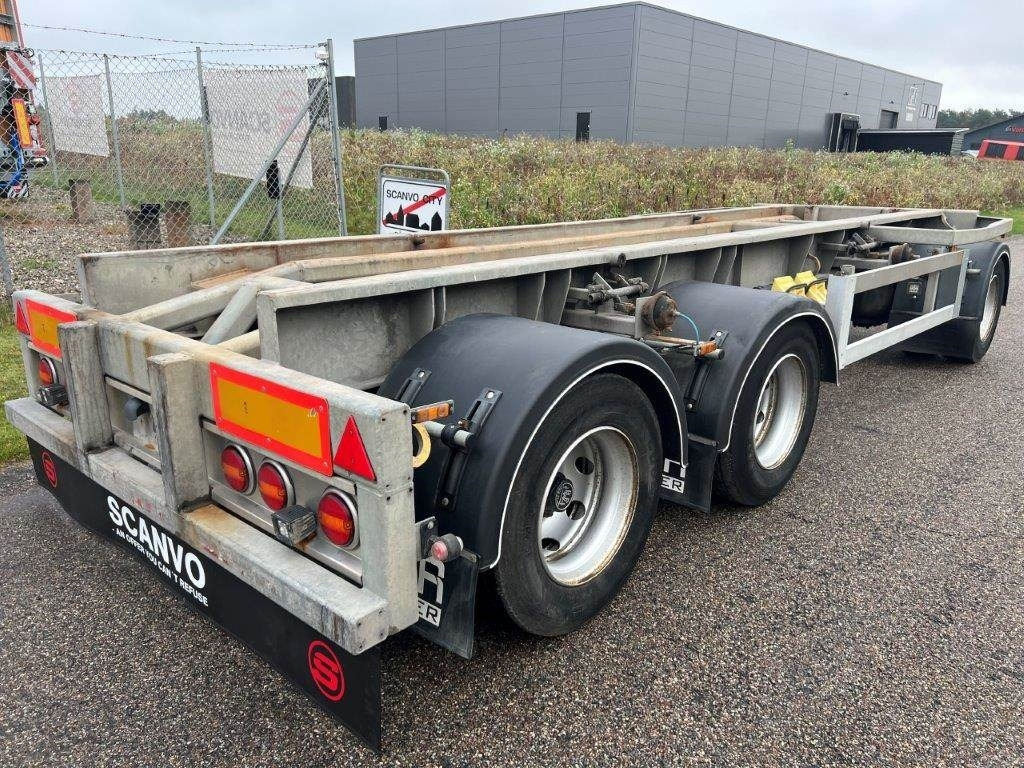HFR PO 24 3 akslet container hænger uden tip - 롤오프/ 스킵 트레일러 : 사진 1 HFR PO 24 3 akslet container hænger uden tip - 롤오프/ 스킵 트레일러 : 사진 1