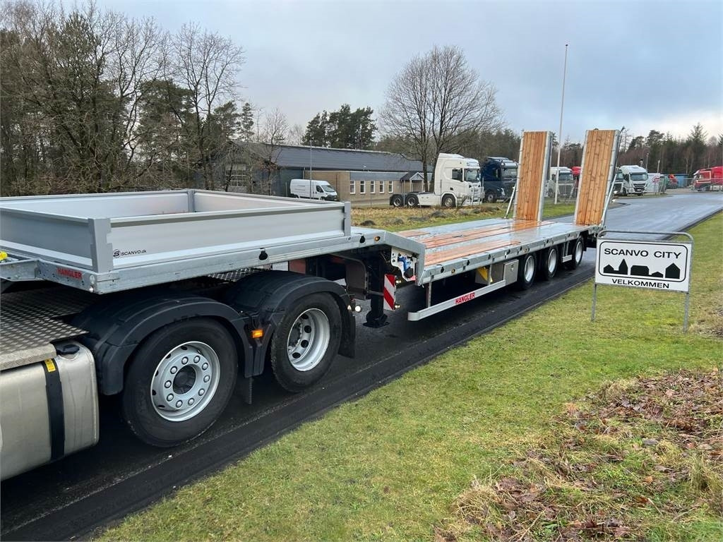 Hangler SDS-H 510-T 3-aks maskintrailer - dobbelt ramper - 저하대 세미 트레일러 : 사진 1 Hangler SDS-H 510-T 3-aks maskintrailer - dobbelt ramper - 저하대 세미 트레일러 : 사진 1