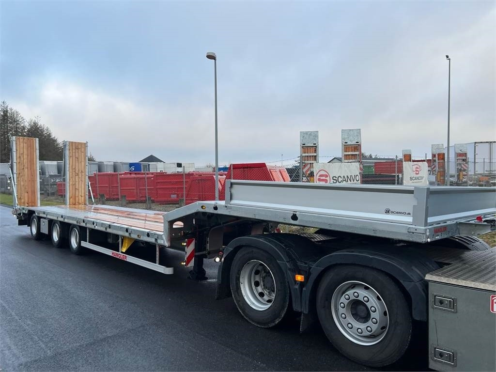 Hangler SDS-H 510-T 3-aks maskintrailer - dobbelt ramper - 저하대 세미 트레일러 : 사진 3 Hangler SDS-H 510-T 3-aks maskintrailer - dobbelt ramper - 저하대 세미 트레일러 : 사진 3